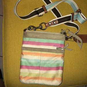 Colorful coach bag crossbody
